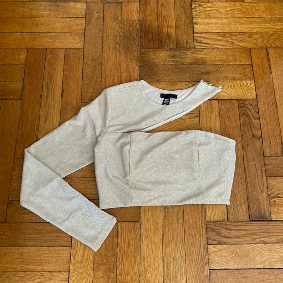 Hours Tops - HOURS SELF TOP - Gold Beige - Size M